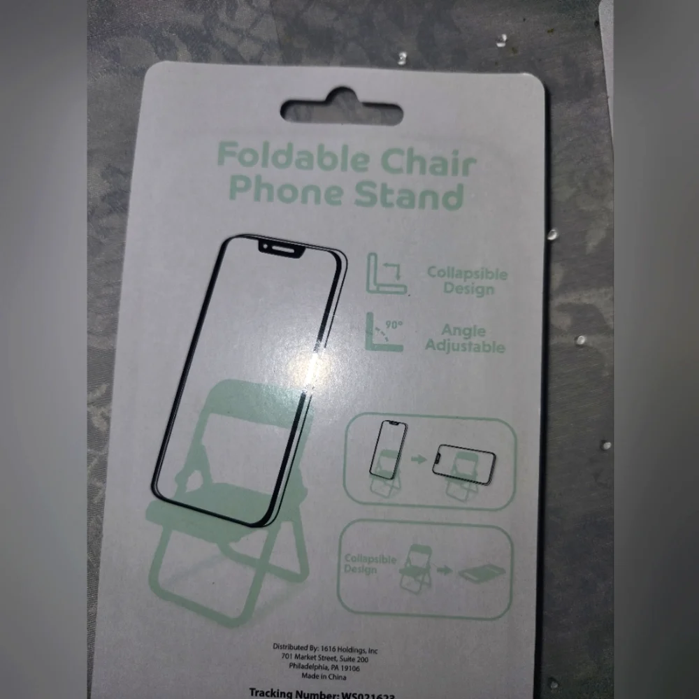 NWT Foldable Phone Chair Stand - Picture 3 of 3